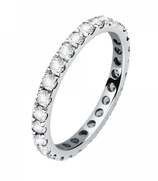 Bague Or Blanc 375 - LD11507014