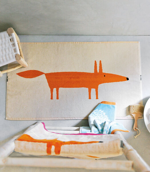 MR FOX Sable - Tapis de bain coton