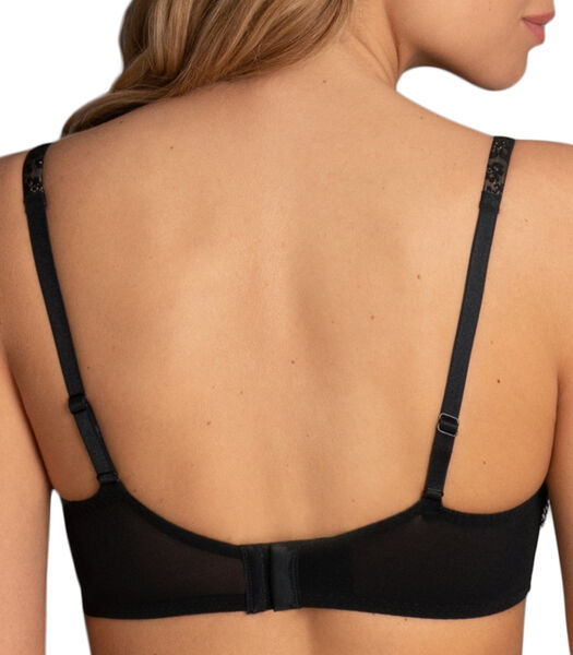 Soutien-gorge à armatures et renfort latéral Fleur