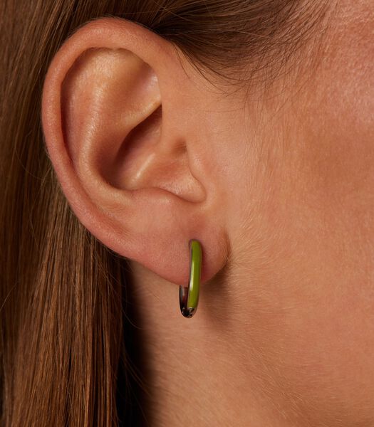 Femmes - Boucle d'oreille avec placage