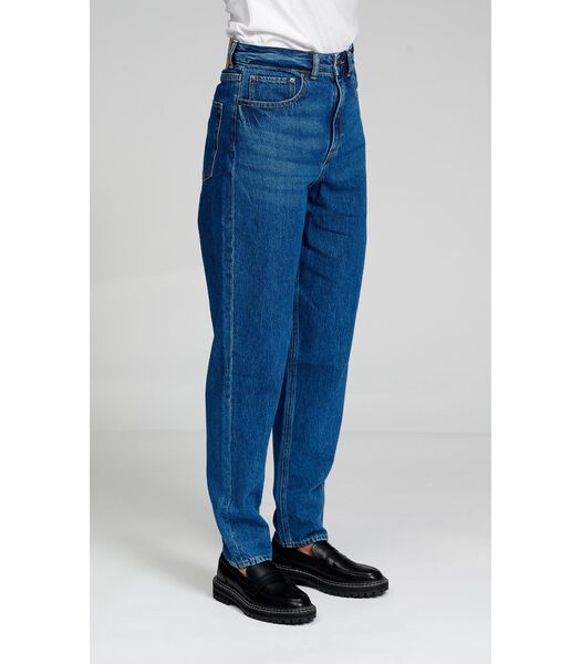 De Originele Performance Mom Jeans - Medium Blauwe Denim