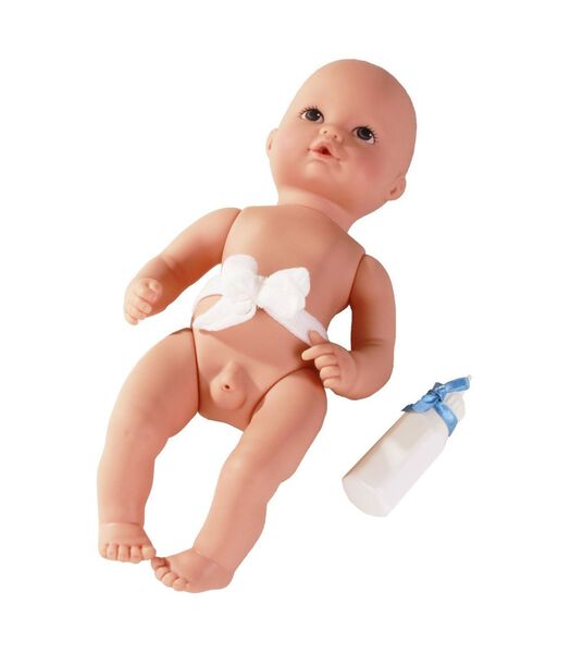 Newborn Aquini, garçon, sans poils, yeux peints, 33 cm