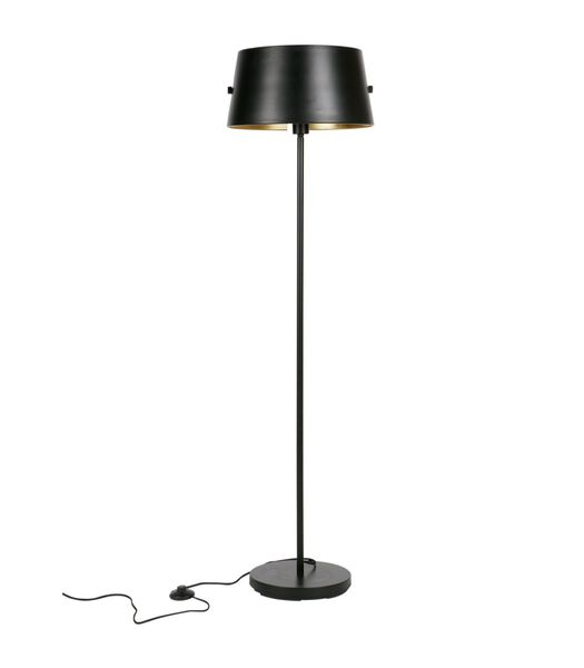 Exclusive Pien Vloerlamp - Metaal - Zwart - 145x40x40