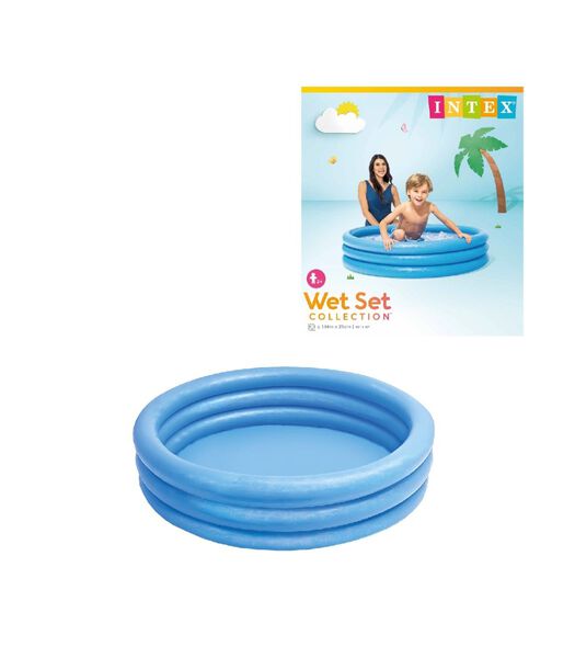 Piscine gonflable  Crystal Blue - 114 x 25 cm