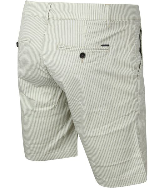 Dstrezzed Short Chino Charlie Rayures Vert