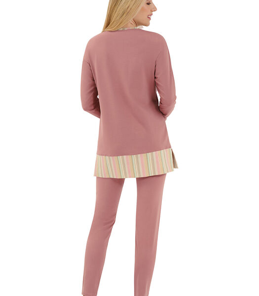 Pyjama leggings tunique manches longues Maxine
