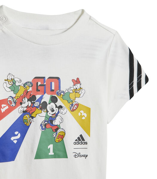Baby t-shirt en korte broek set Disney Mickey Mouse