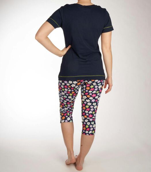 Pyjama Pantalon Long Flower Ride Pyjama Capri Pants