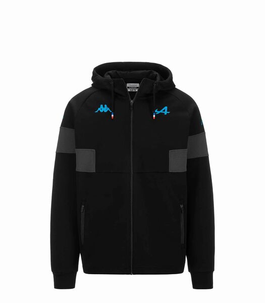 Hooded sweatshirt met rits Alpine F1 Adorfeo