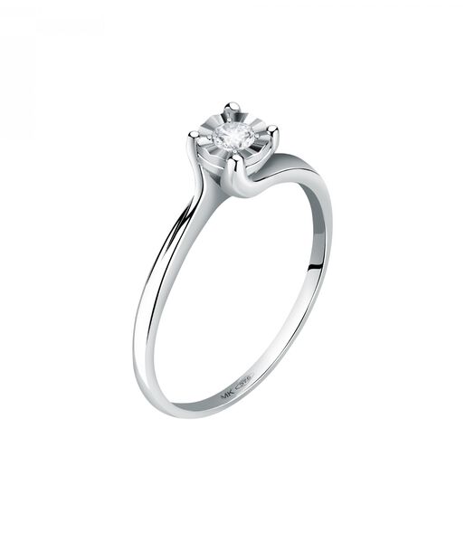 Bague en or blanc 375 PETITE ETOILE