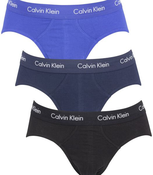 Slip lot de 3 cotton stretch hip briefs