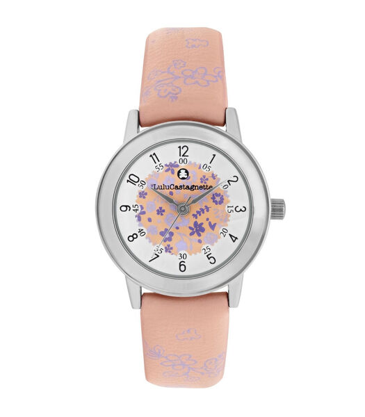 Montre Fille LuluCastagnette - cadran violet - bracelet