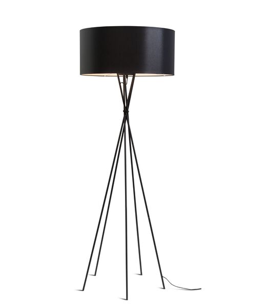 Vloerlamp Lima - Zwart/Zwart - 61x61x175cm