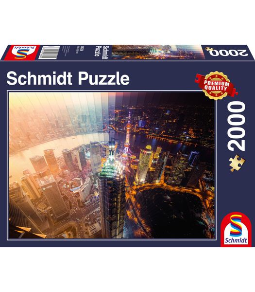 puzzel Day and Night, Time slice - 2000 stukjes - 12+