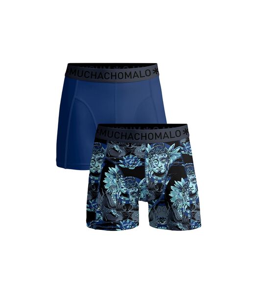 Boxer-shorts Lot de 2 Budavir Bleu