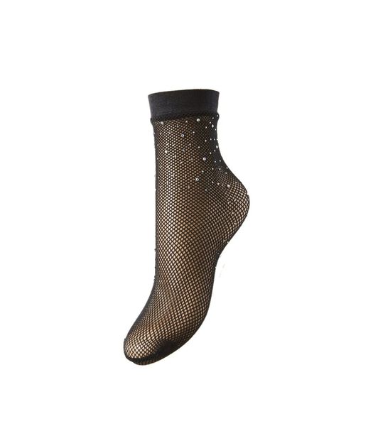Chaussettes 2 paires Pcclaire Fishnet Glitter Socks