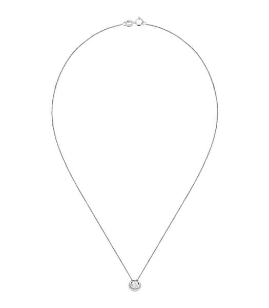 Collier Or Blanc 375 - LD01008