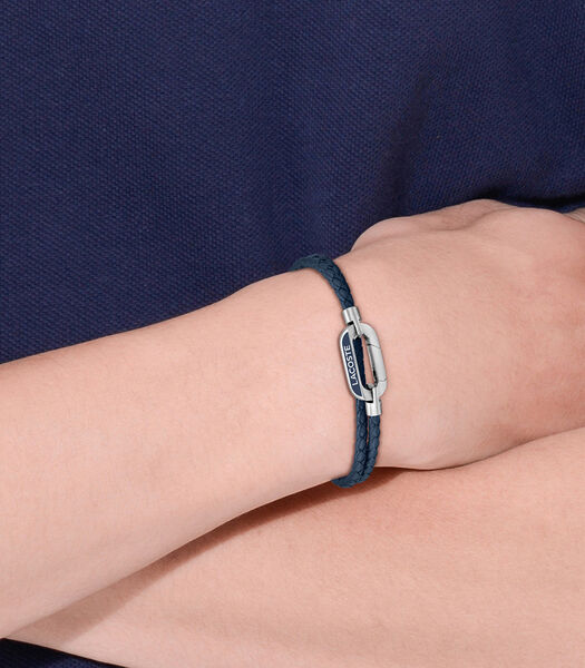 Bracelet cuir bleu 2040112