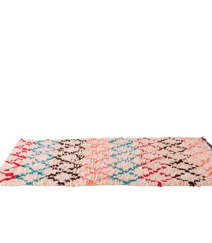Marokkaans berber tapijt pure wol 199 x 99 cm image number 2