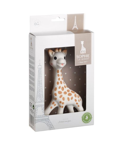 Sophie de Giraffe in witte geschenkdoos