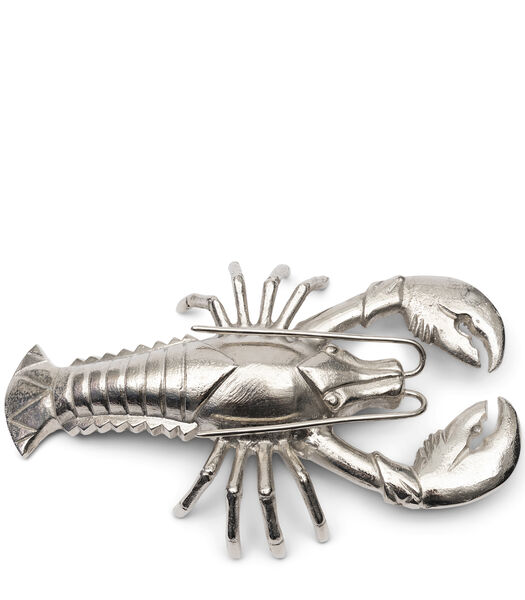 Ocean Lobster - Statue Argent Homard debout