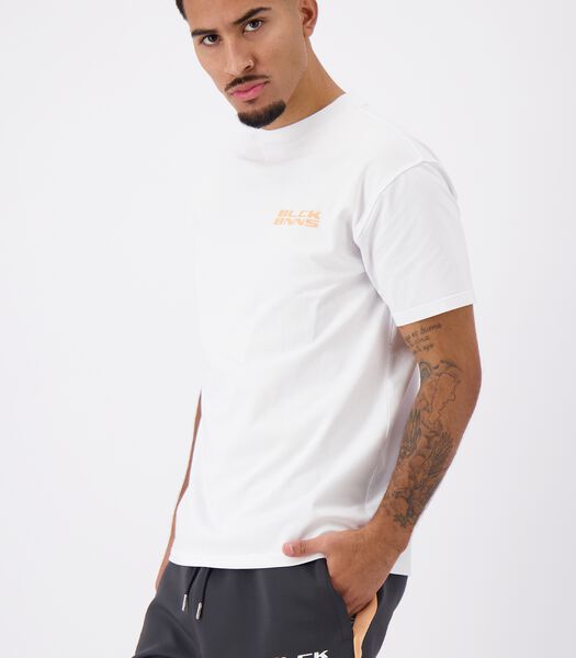 Initial T-shirt Blanc
