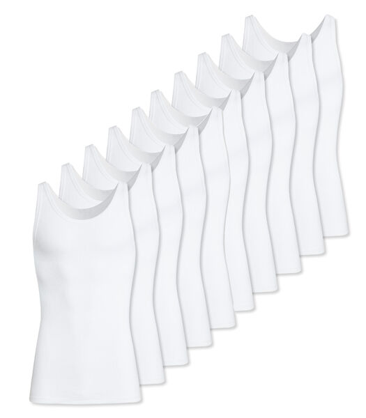 10 pack Doppelripp - onderhemd 