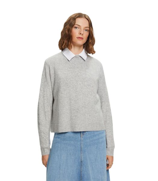 Sweatshirt torsadé femme