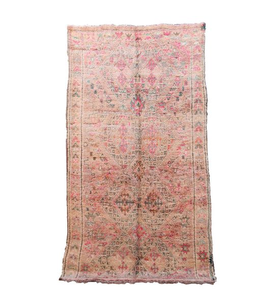 Tapis Berbere marocain pure laine 186 x 345cm