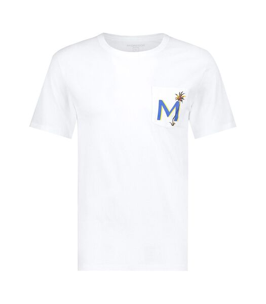 McGregor T-Shirt Logo Blanc Poche