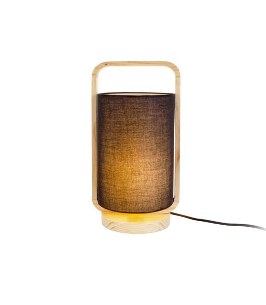 Lampe de table Snap - Noir - Ø15,5x21,5cm