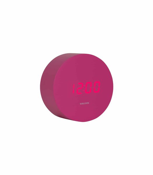 Wekker Spry Round - Roze - Ø9cm