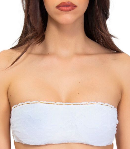 Haut de maillot bandeau dentelle Casa Di Bambole