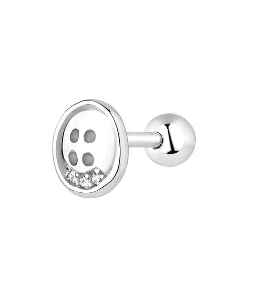 BOUCLE D'OREILLE INDIVIDUELLE EN ARGENT KOYMI