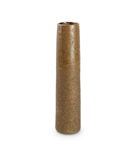 Vase 10xH40cm rusty Cone