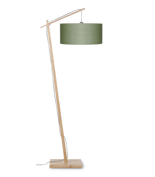 Lampadaire Andes - Bambou/Vert - 72x47x176cm