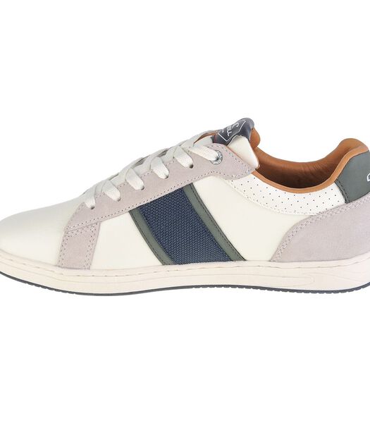 Sneakers Oxnard Imitation Cuir Blanc