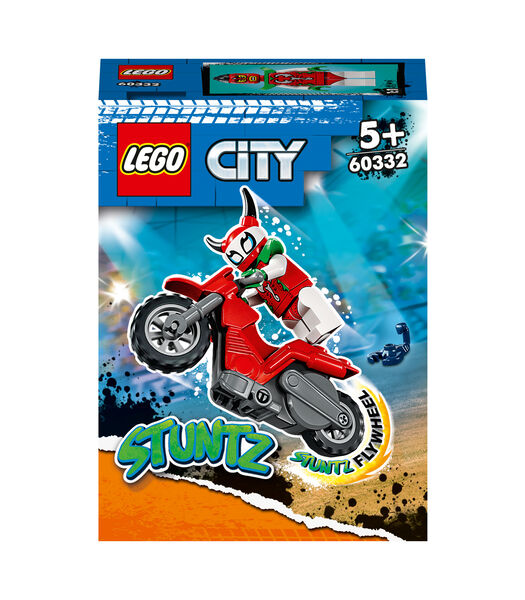 LEGO City Stuntz 60332 La Moto de Cascade du Scorpion TÃ©mÃ©raire