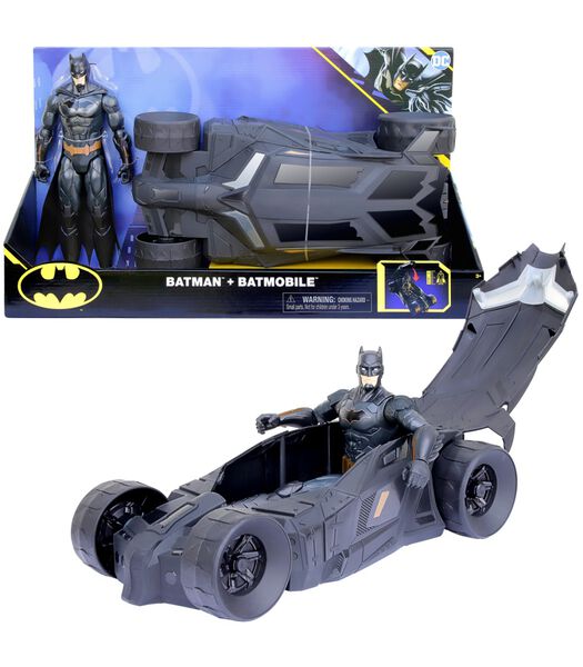 Batman Batmobile (Silhouette Batman De 30 Cm)