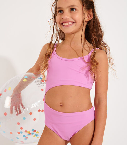 Mini Peanut Spring roze bikini voor meisjes