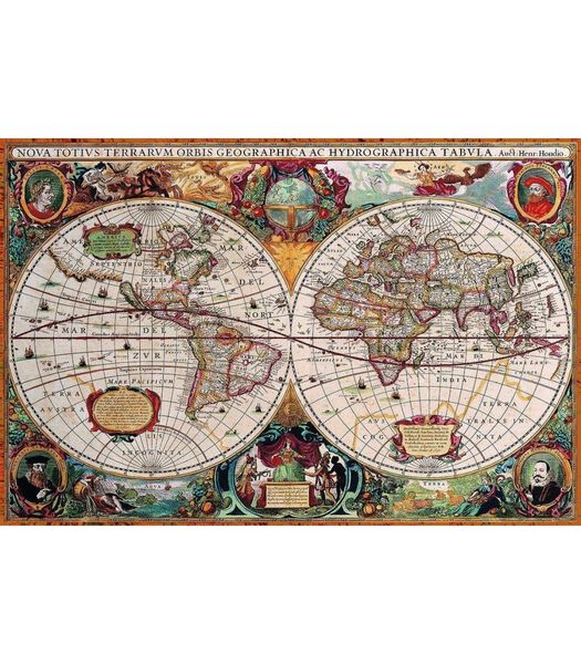 Antique World Map (2000)