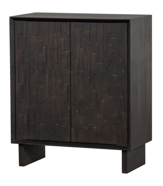 Armoire - Bois de Manguier - Marron - 95x80x40 - Til