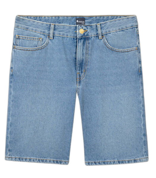 Katoenen denim shorts