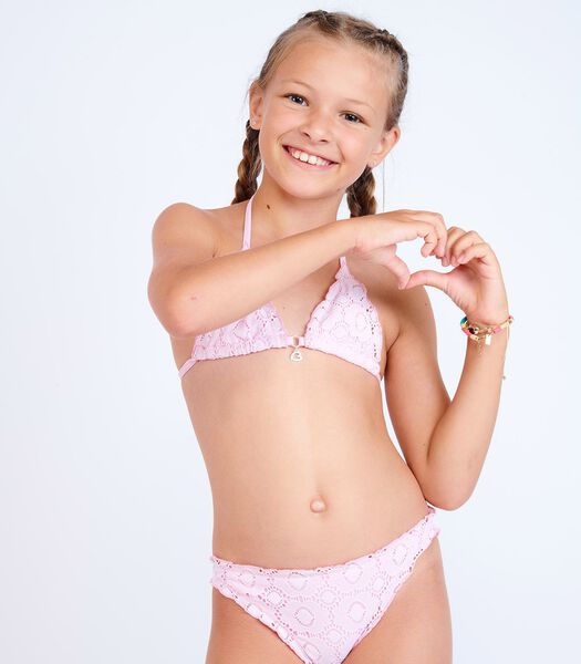 Maillot de bain 2 pièces rose Ariela Happybay