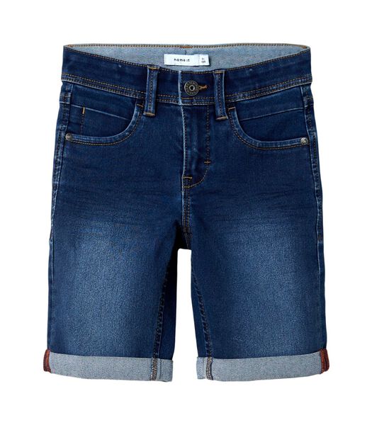 Slim jeansjeanshort voor jongens Sofustax