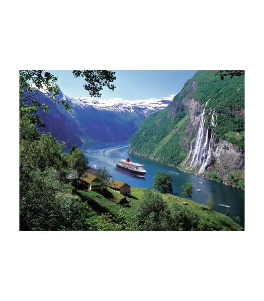 puzzel Noors fjord - 1000 stukjes