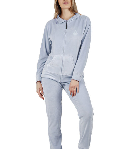 Pyjama pantalon veste zippée Soft Home