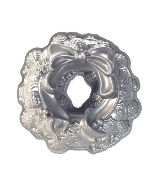 Tulband Bakvorm Holiday Wreath Zilver ø 29 cm / 2.1 liter