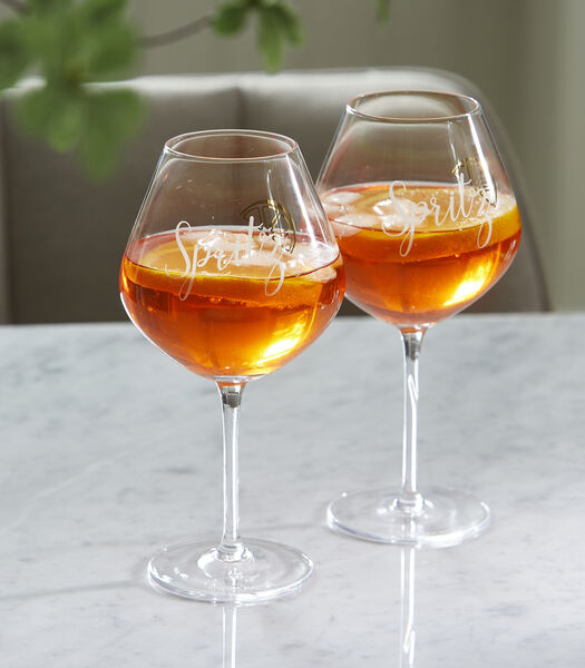 Spritz Glas Cocktailglazen Set Transparant aperol spritz glazen 550 ml