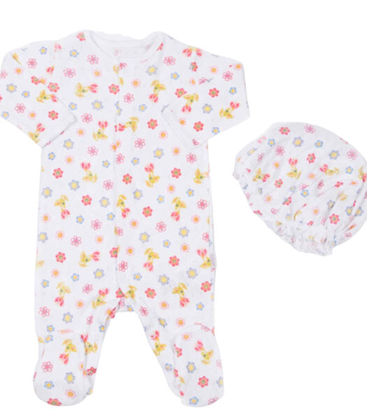 Biologisch katoenen babypyjama Iris